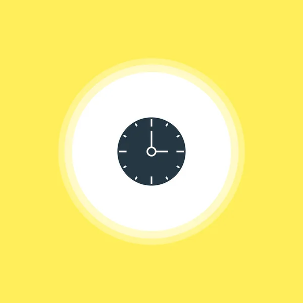 Vektorillustration av tid-ikonen. Vackra Internet Element kan också användas som klocka Element. — Stock vektor
