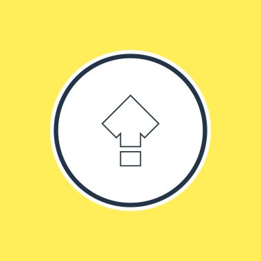 Shift anahat vektör Illustration. Güzel arabirimi öğesi de yer değiştirme öğesi olarak kullanılabilir.