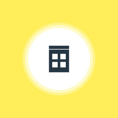 Takvim simgesini vektör Illustration. Güzel Online öğesi de tarihi zaman öğesi kullanılabilir.