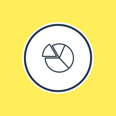 Pasta anahat vektör Illustration. Güzel yönetimi öğesi de grafik öğesi olarak kullanılabilir.