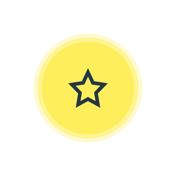 Ilustración vectorial de Star Icon. Hermoso elemento de usuario también se puede utilizar como elemento de Asterisk . — Archivo Imágenes Vectoriales