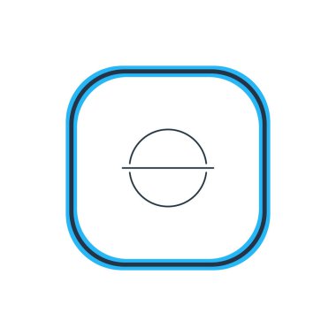 Anahat eksi vektör Illustration. Güzel UI öğesi de Kaldır öğesi olarak kullanılabilir.