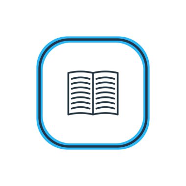 Kitap anahat vektör Illustration. Güzel çalışma öğesi de ders kitabı öğesi olarak kullanılabilir.