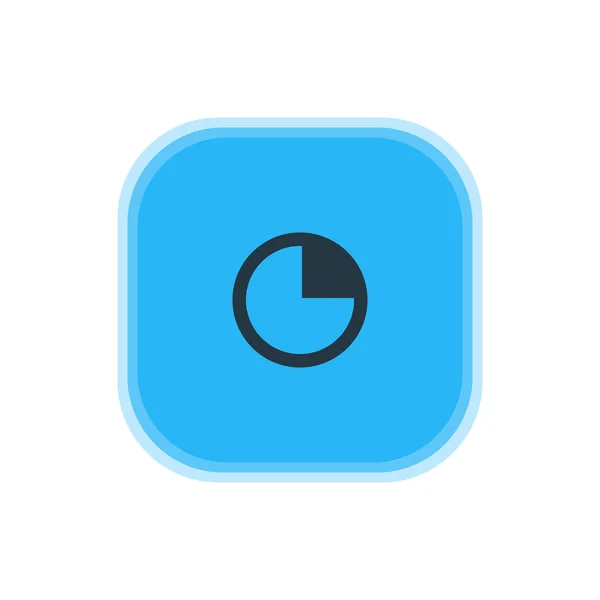 Illustration vectorielle de l'icône de minuterie. Bel élément utilisateur peut également être utilisé comme élément de chronomètre . — Image vectorielle
