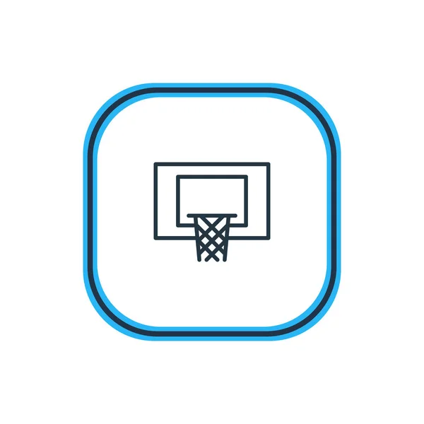 Vektorillustration der Umrisse von Reifen. schönes Fitnesselement kann auch als Basketballelement verwendet werden. — Stockvektor