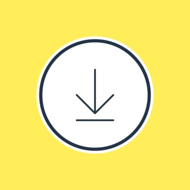 Download anahat vektör Illustration. Güzel büro öğe öğe indirme gibi de kullanılabilir.