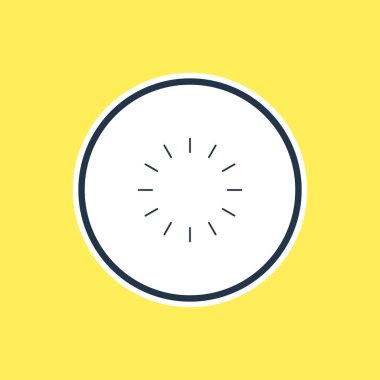 Anahat yükleme vektör çizim. Güzel Web öğesi öğesi bekliyor olarak da kullanılabilir.