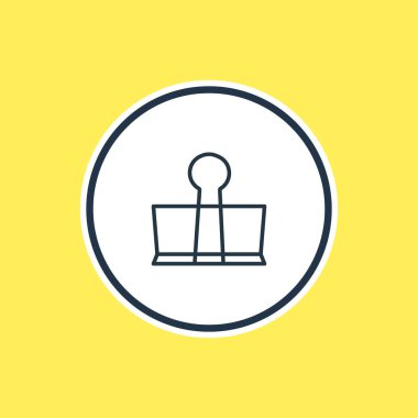 İleti örneği anahat vektör Illustration. Güzel araçlar öğesi de ciltçi klibini öğesi olarak kullanılabilir.