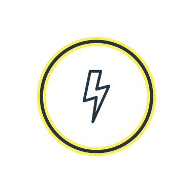 Cıvata anahat vektör Illustration. Güzel ek öğe aynı zamanda Flash öğesi olarak kullanılabilir.