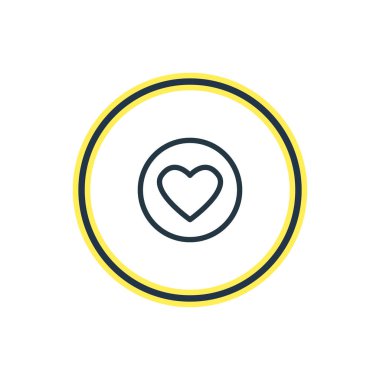 Vektör çizim gibi anahat. Güzel bir müzik öğesi de sevgilisi öğesi olarak kullanılabilir.