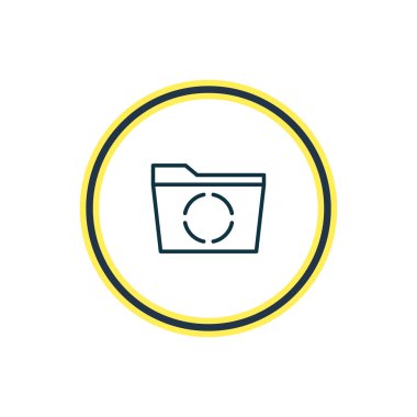 Vektör çizim simgesini satır yeniden yükleyin. Güzel office öğesi de simgesi öğesi yükleme olarak kullanılabilir.