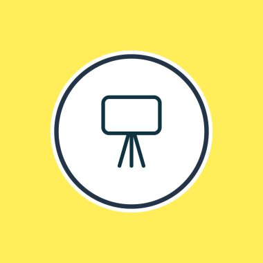 sunu simgesini satır Illustration. Güzel çalışma öğesi de yönetim kurulu stand simgesi öğesi olarak kullanılabilir.