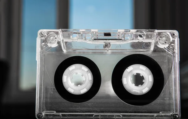 Bild av en kassett med musik — Stockfoto