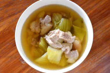 domuz eti ile salamura Çin lahana