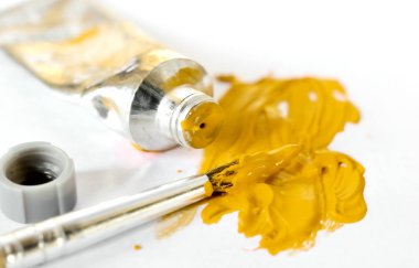 renkli su boya çizim için