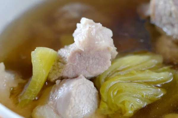돼지고기 절인 양배추 — 스톡 사진