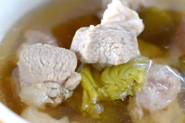 돼지고기 절인 양배추 — 스톡 사진
