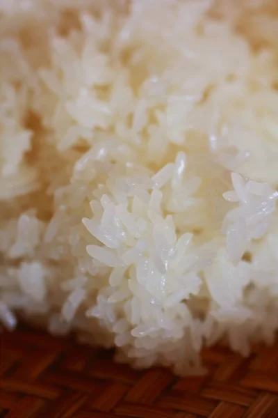 Cooked Sticky Rice Food Thai Style — Stock Photo, Image