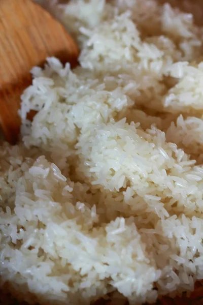 Cooked Sticky Rice Food Thai Style — Stock Photo, Image