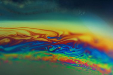 Arka planlar için makro fotoğrafçılık üzerine güzel baloncuk