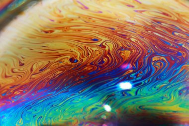 Arka planlar için makro fotoğrafçılık üzerine güzel baloncuk