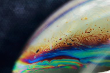 Arka planlar için makro fotoğrafçılık üzerine güzel baloncuk