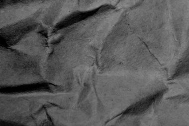 Arkaplan için makroda siyah beyaz üzerine eski bir kağıt