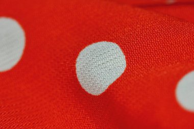 arkaplan için soyut makrodaki kumaşın güzel kırmızı dokusu