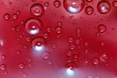 Arka planlar için makro fotoğrafçılık üzerine güzel baloncuk