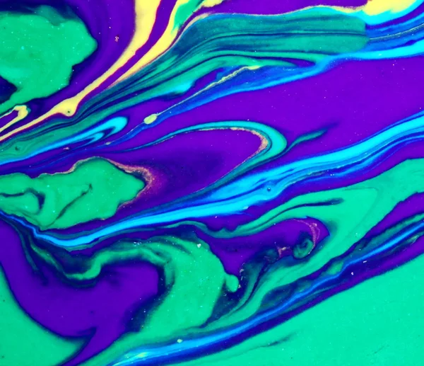 Piękny Kolor Wody Makro Tle — Zdjęcie stockowe