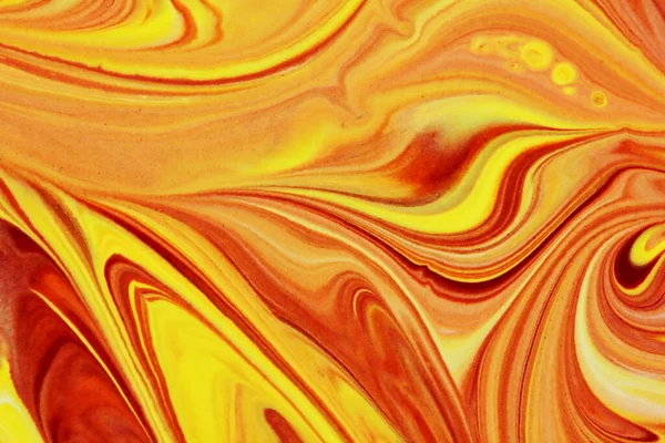 Bela Mistura Abstrato Vermelho Amarelo Close Para Abstrato Textura Fundo — Fotografia de Stock