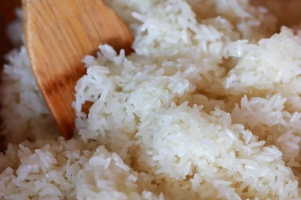 Cooked Sticky Rice Food Thai Style — Stock Photo, Image