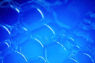 arka plan için makroda güzel sabun kabarcığı