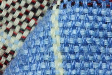 Arka plan için kumaşların güzel dokusu