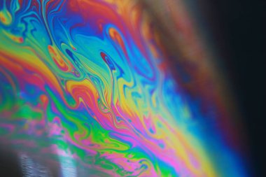 Arka planlar için makro fotoğrafçılık üzerine güzel baloncuk