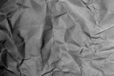 Arkaplan için makroda siyah beyaz üzerine eski bir kağıt