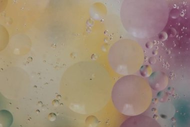 Güzel arka plan renkleri olan güzel yağ ve su