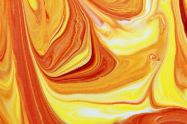 Soyut ve soyut arkaplan için kırmızı ve sarı güzel bir karışım.