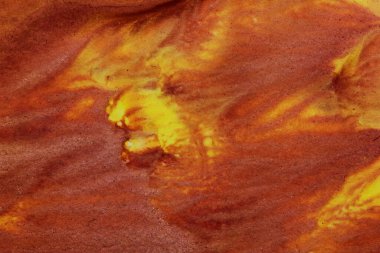 Soyut ve desen arkaplanı için güzel soyut karışık su rengi yakın plan üzerinde