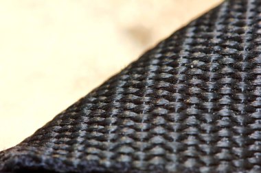 soyut siyah kumaş dokusu güzel bir arkaplan için yakın plan