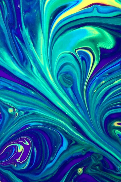 Piękny Kolor Wody Makro Tle — Zdjęcie stockowe