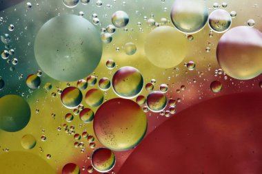 arka plan için rengi olan güzel yağ ve su