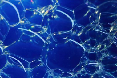 arka plan için makroda güzel sabun kabarcığı