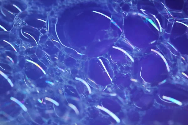 arka plan için makroda güzel sabun kabarcığı