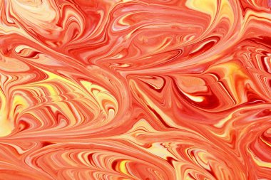 Soyut ve soyut arkaplan için kırmızı ve sarı güzel bir karışım.