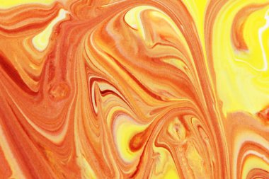 Soyut ve soyut arkaplan için kırmızı ve sarı güzel bir karışım.