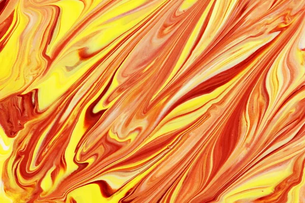 Hermosa Mezcla Abstracta Rojo Amarillo Primer Plano Para Abstracto Textura — Foto de Stock