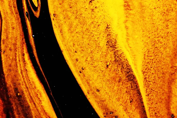 Hermosa Mezcla Negro Amarillo Acuarela Para Abstracto Textura Para Bakcground —  Fotos de Stock
