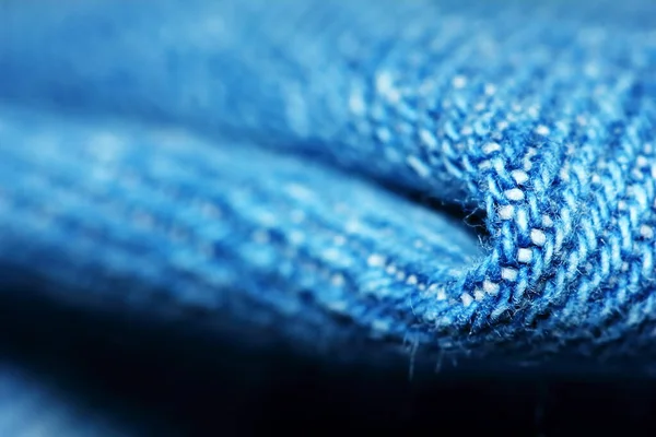 beautiful blue texture of cloth in abstract macro for beautiful  background