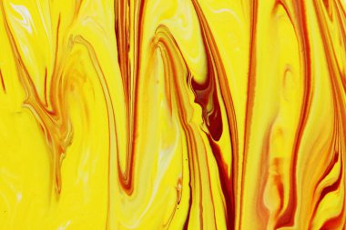 Soyut ve soyut arkaplan için kırmızı ve sarı güzel bir karışım.